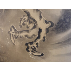 Pair of Dragons, 20th Century Japanese Screen Pair - Image 5
