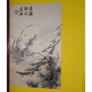 Multiple 19th Century Applied Vignettes in Japanese Screen Pair - Image 2