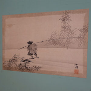 Multiple 19th Century Applied Vignettes in Japanese Screen Pair - Image 4