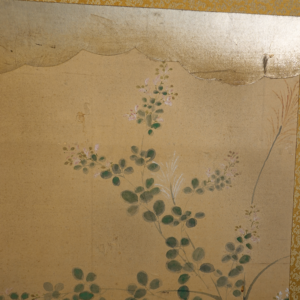 Flowers and Birds, 20th Century Japanese Screen - Image 5