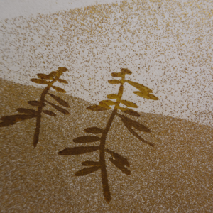 Gold Dust Landscape, Japanese Screen in 20th Century - Image 5