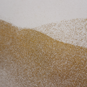 Gold Dust Landscape, Japanese Screen in 20th Century - Image 7