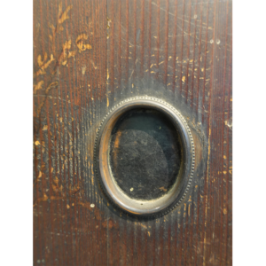 Mineral Peonies, Edo/Meiji Period Japanese Painted Wooden Pair Doors - Image 10