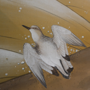 Bird in Waves, Japanese Screen in 20th Century - Image 4