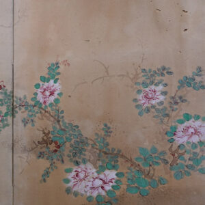 Late Edo Period Japanese Screen, Ladies at Tea Gathering - Image 21