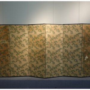 Late Edo Period Japanese Screen, Ladies at Tea Gathering - Image 29