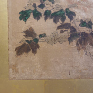 19th Century Japanese Screen, Peonies and Rock - Image 21