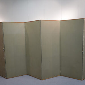 Late Edo to Meiji Period Japanese Screen, Plum Tree Gilt Screen - Image 22