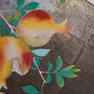 20th Century Japanese Screen, Birds and Flowers Scatted Fans Screen - Image 8
