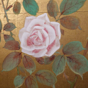 Meiji Era Japanese Gilt Screen, Forever Spring - Image 8
