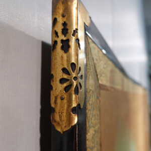 Meiji Era Japanese Gilt Screen, Forever Spring - Image 19